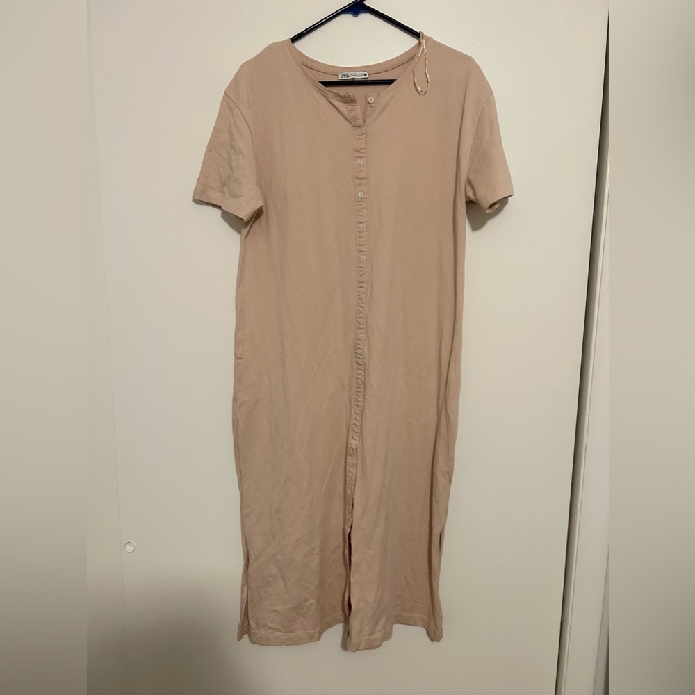 Zara dress blush pink